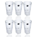 Premium Lead Free Glass Tumblers Set of 6 Pcs 355 ml (Ctn Box 8 units)