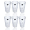 Premium Lead Free Glass Tumblers Set of 6 Pcs 355 ml (Ctn Box 8 units)