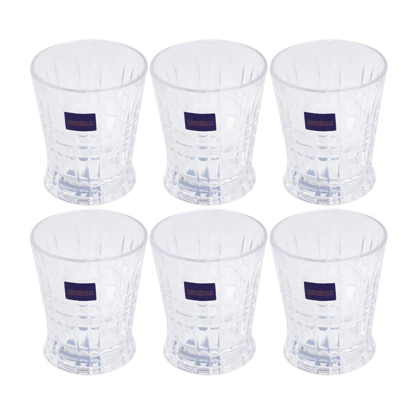 Drinking Glass Tumblers Set of 6 260 ml (Ctn Box 8 units)