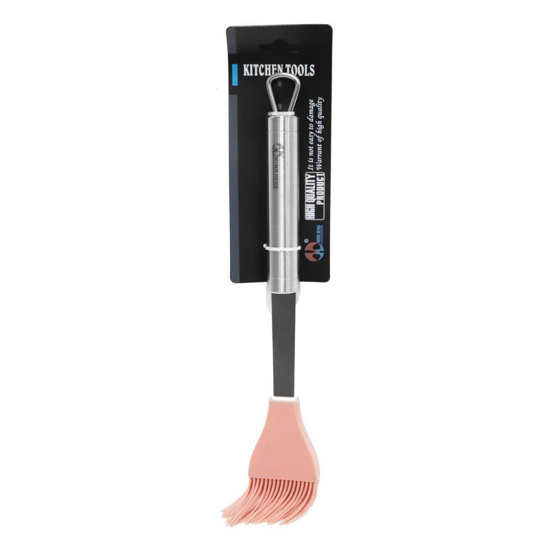 Stainless Steel Silicon Head Pastry Brush Basting Brush Kitchen Tool Gadget  27 cm (Ctn Box 240 units)