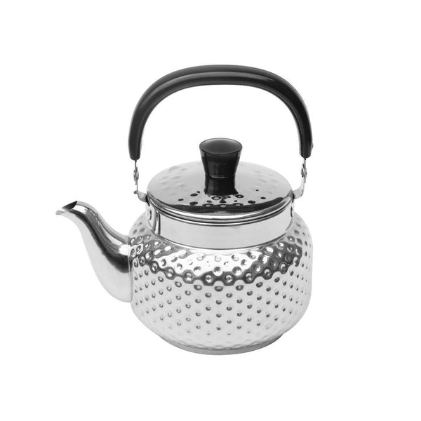 High Grade Hammered Stainless Steel Stovetop Tea Pot Kettle 2.0L (Ctn Box 36 units)