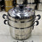 Stainless Steel Steamer Pan Set 2 tier 34 cm (Ctn Box 8 units)