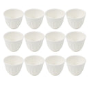 Ceramic Coffee Cawa Shafee Cup Set of 12 Pcs Abstract Print 80 cc (Ctn Box 24 units)