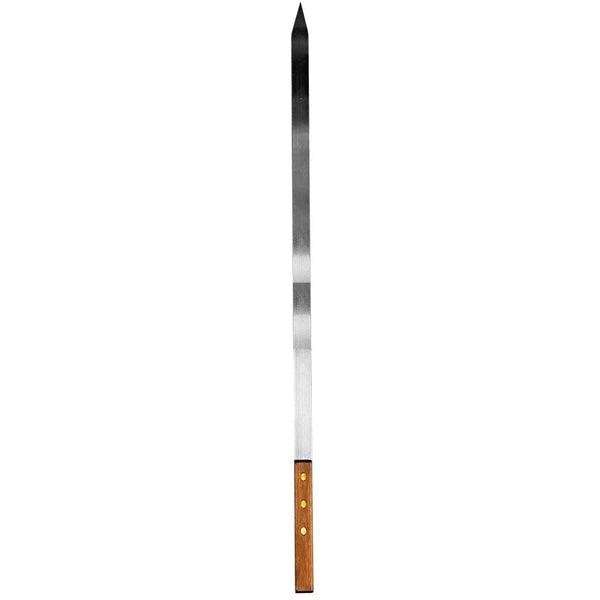 BBQ Accessories Metal Flat Skewers Kebab Skewers 60*1.5 cm Pack of 4 (Ctn Box 50 units)