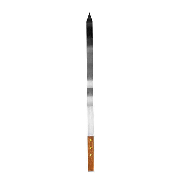 BBQ Accessories Metal Flat Skewers Kebab Skewers (4pcs in Pack) 60*2.3 cm (Ctn Box 50 units)