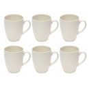 Ceramic Coffee Mug Set of 6 Pcs with Box White & Tableware 9*11 cm (Ctn Box 12 units)