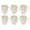 Ceramic Coffee Mug Set of 6 Pcs with Box White & Tableware 9*11 cm (Ctn Box 12 units)