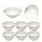 Ceramic Dinnerware Serveware Abstract Pattern Bowl Set of 7 Pcs 7pcs set (4.5"/8") (Ctn Box 12 units)