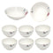 Ceramic Dinnerware Serveware Floral Pattern Bowl Set of 7 Pcs 7pcs set (4.5"/8") (Ctn Box 12 units)