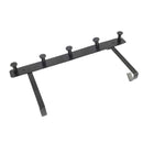 Black Metal Door Hook Rack Wall Cloth Hanger 42*19 cm (Ctn Box 24 units)