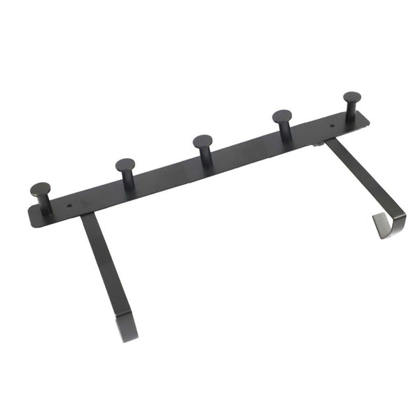 Black Metal Door Hook Rack Wall Cloth Hanger 42*19 cm (Ctn Box 24 units)