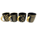 Ceramic Coffee Mug Abstract Print Design 8.5*9 cm (Ctn Box 72 units)