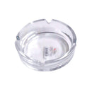 Crystal Cut Modern Clear Round Glass Ashtray 11*9.5/250 ml (Ctn Box 60 units)