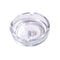 Crystal Cut Modern Clear Round Glass Ashtray 11*9.5/250 ml (Ctn Box 60 units)