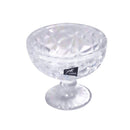 Crystal Cut Glass Footed Ice Cream and Dessert Bowl Set of 4 Pcs 12*10.5 cm (Ctn Box 12 units)