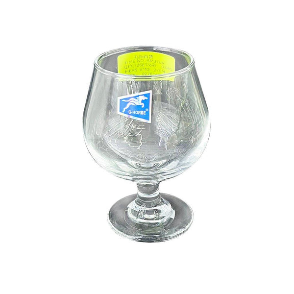 Premium Lead Free Glass Footed Goblet Tumblers Set of 6 Pcs 6*12 cm (Ctn Box 12 units)