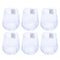 Premium Lead Free Glass Goblet Tumblers Set of 6 Pcs 310 ml (Ctn Box 12 units)