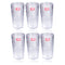 Premium Lead Free Glass Tumblers Set of 6 Pcs 300 ml (Ctn Box 8 units)