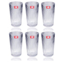 Premium Lead Free Glass Tumblers Set of 6 Pcs 300 ml (Ctn Box 8 units)