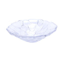 Crystal Glass Serving Dish Round Fruit Plate 25*7 cm (Ctn Box 16 units)