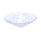Crystal Glass Serving Dish Round Fruit Plate 25*7 cm (Ctn Box 16 units)