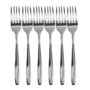 Stainless Steel Tableware Fruit Fork Set of 6 Pcs Kitchen Utensils 14.5 cm (Ctn Box 100 units)