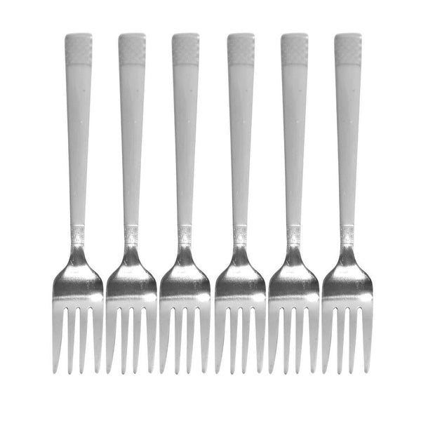 Stainless Steel Tableware Table Fork Kitchen Utensils Set of 6 Pcs 0.0253425 (Ctn Box 100 units)