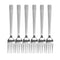 Stainless Steel Tableware Table Fork Kitchen Utensils Set of 6 Pcs 0.0253425 (Ctn Box 100 units)