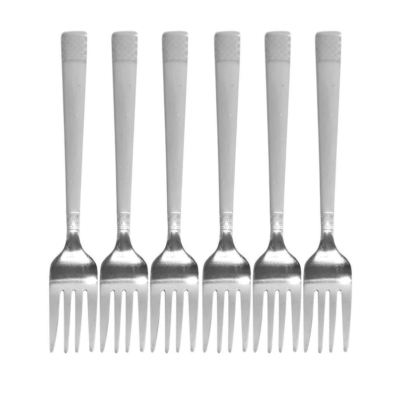 Stainless Steel Tableware Table Fork Kitchen Utensils Set of 6 Pcs 0.0253425 (Ctn Box 100 units)