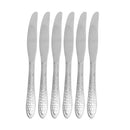 Stainless Steel Tableware Table Knife Kitchen Utensils Set of 6 Pcs 23.5 cm (Ctn Box 100 units)