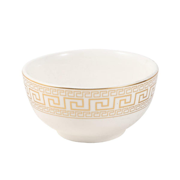 White Ceramic Tableware Ceramic Cereal Bowl Soup Bowl 5'' (Ctn Box 96 units)