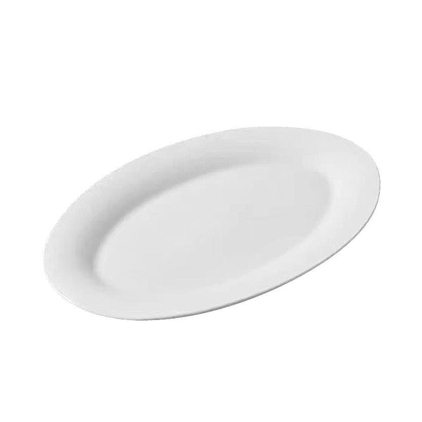 Ceramic Oval Serving Plate 12 inch 30.5* 20 cm (Ctn Box 30 units)