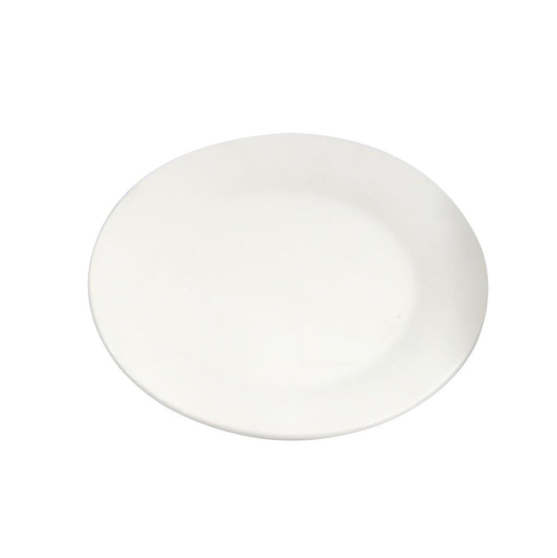 Ceramic Flat Dinner Plate 10 Inch 26 cm (Ctn Box 40 units)
