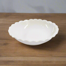 White Ceramic Tableware Ceramic Pie Dish Serving Bowl 8"  (Ctn Box 40 units)