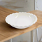 White Ceramic Tableware Ceramic Pie Dish Serving Bowl 10"  (Ctn Box 24 units)