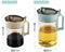 Acrylic Oil Pourer Jar Oil and Vinegar Jug Dispenser 9.2*15.3 cm  (Ctn Box 48 units)