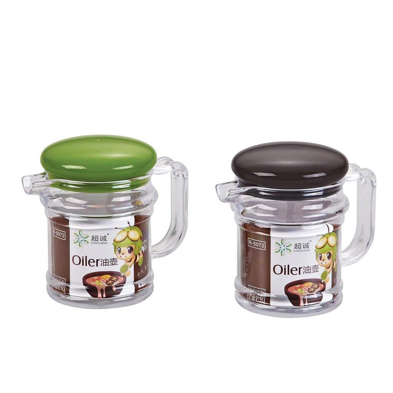 Acrylic Oil Pourer Jar Oil and Vinegar Bottle 7.2*9.6 cm
210 ml  (Ctn Box 192 units)