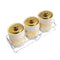 Abstract Print Ceramic Canister Set of 3 Pcs and Stand 650 ml (Ctn Box 16 units)