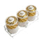 Abstract Print Ceramic Canister Set of 3 Pcs and Stand 650 ml (Ctn Box 16 units)