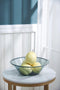 Coloured Plain Pattern Round Plastic Fruit Bowl 295*103 cm (Ctn Box 40 units)
