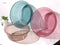 Coloured Plain Pattern Round Plastic Fruit Bowl 321*110 cm (Ctn Box 40 units)