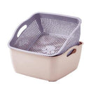 Multipurpose Plastic Laundry Storage Utility Basket 27 cm*26 cm*13 cm  (Ctn Box 50 units)