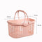 Multipurpose Sundry Storage Portable Basket Utility Shopping Basket 24*16*13.5 cm (Ctn Box 90 units)