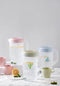 Premium Plastic Beverage Jug Water Jug and Drink Cup Set (4pcs cups in set) 130*227/2200 ml (Ctn Box 40 units)