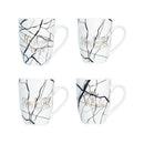 Bone China Ceramic Coffee Mug Decal Mug Abstract Print 360 ml (Ctn Box 48 units)