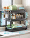 Kitchen Storage Metal Dish Rack 3 Tier Cutlery Storage Organizer 43*27*51 cm (Ctn Box 6 units)