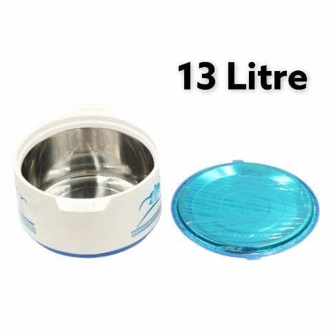 Blue Hot Pot Insulated Food Warmer Casserole Set of 3 6L 9L 13L 37332SET 2 Pcs/Ctn