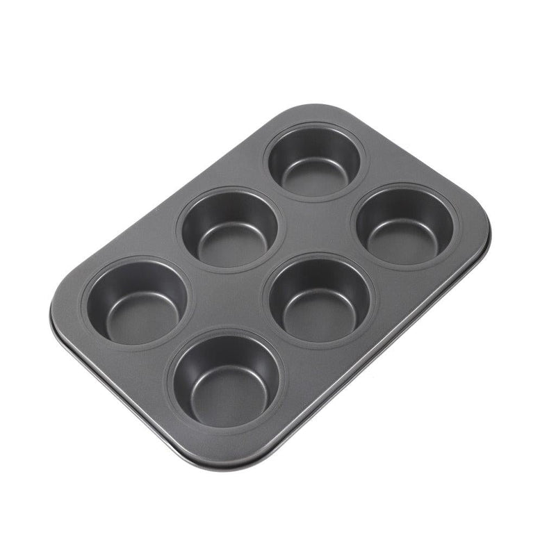 Non Stick 6 Slot Cup Cake Muffins Baking Mould/Tray (Ctn Box 100 units)