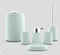Plastic Colourful Bathroom Accessories Soap Dispenser Toothbrush Holder Set of 6 Pcs (Ctn Box 6 units)