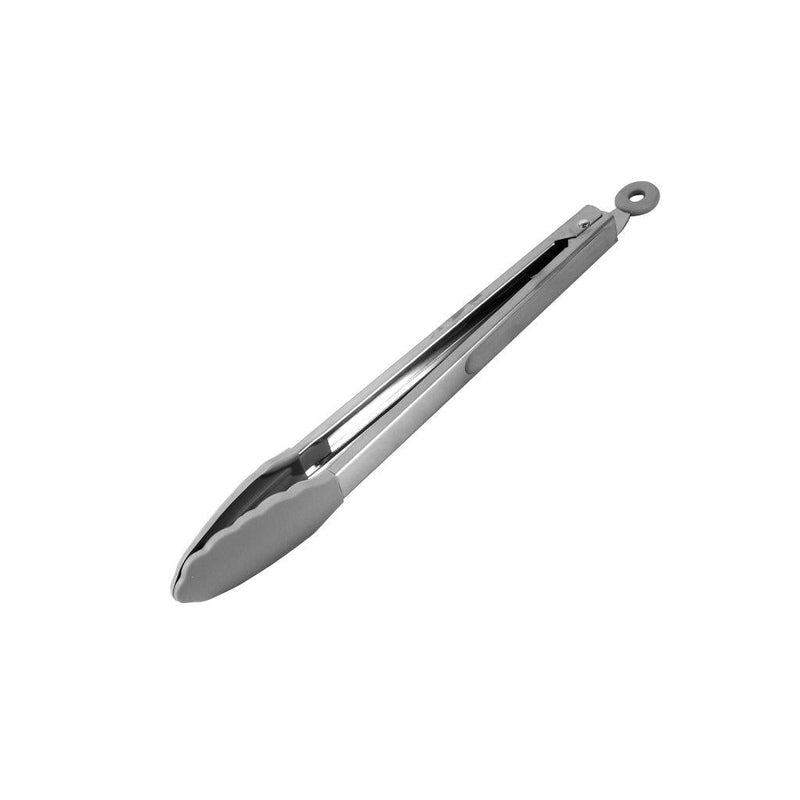 Stainless Steel Silicone Head Kitchen Clamp BBQ Tongs Kitchen Tool Gadget 36.5*3*3.5 cm  (Ctn Box 240 units)